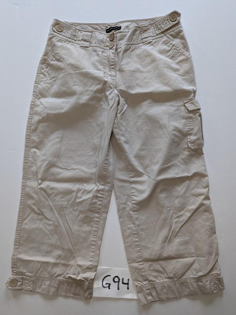 New York & Co Capri Pants Size 6 Tan -0323G94